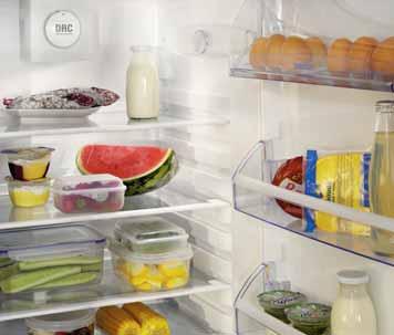 Niektoré modely našich kombinovaných chladničiek sú vybavené technológiou Crisp No Frost. Táto moderná technológia zachováva vlhkosť v chladničke a udržiava potraviny čerstvé.