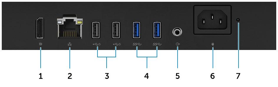 0 s podporou funkcie zapnutia/prebudenia systému z režimu spánku 4 Porty USB 3.1 1.
