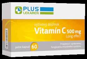 Vitamín C 250 mg 100 tbl Vitamín C prispieva k