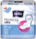 vložky Bella Perfecta Blue, Green 10ks 0,01 /ks Kozmetické tampóny