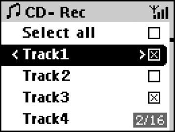 Budovanie hudobnej knižnice na základni Na 0GB pevnom disku základne je možné uložiť až 750 zvukových diskov CD.