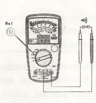 Ak je hodnota odporu menšia ako 100Ω, zaznie zvuk bzučiaka. 7. Meranie hladiny hluku db. Spôsob merania vyzerá podobne ako v prípade meraní ACV.