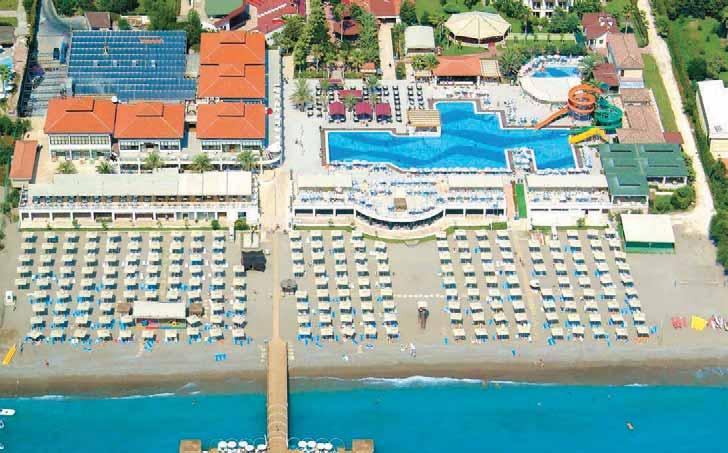 Turecko I Side - Manavgat Hotel CLUB NENA PES Tento luxusný 5 hviezdičkový rezort je situovaný v