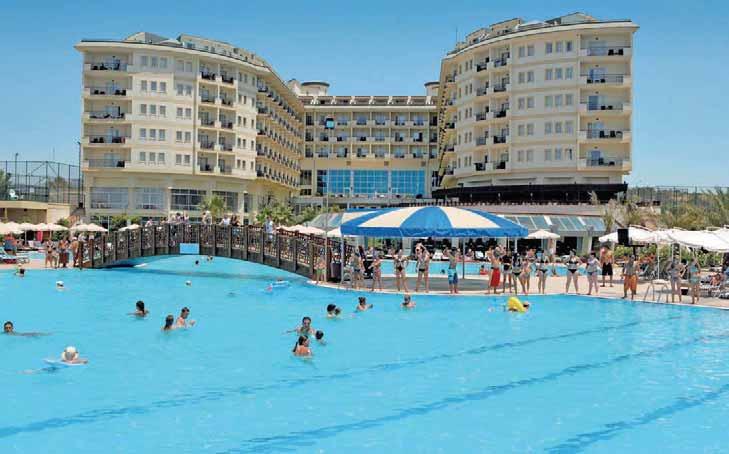 Turecko I Alanya-Okurcalar Hotel MUKARNAS SPA & RESORT Prvotriedny de-luxe hotelový a kúpeľný rezort začal svoju prevádzku v
