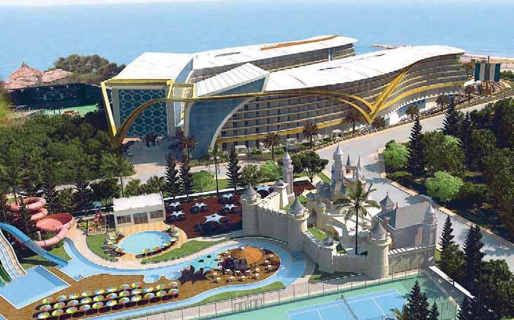 Turecko I Alanya-Avsallar OTVORENIE 2013 RODINNÝ HOTEL Hotel VIKINGEN INFINITY RESORT & SPA Nový luxusný komplex,