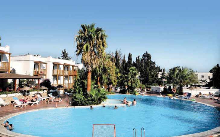 Turecko I Ortakent Egejská riviéra RODINNÝ HOTEL Hotel MEDISUN Hotel Medisun je tvorený z