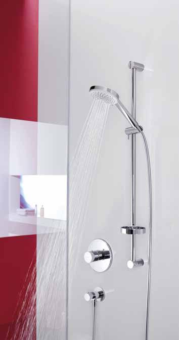 INOVATÍVNE ÚSPORNÉ KVALITNÉ SPRCHOVÉ SYSTÉMY A SPRCHY HANSA Vďaka inovatívnej laminárnej technológii HANSA budete mať zo sprchovania čistý