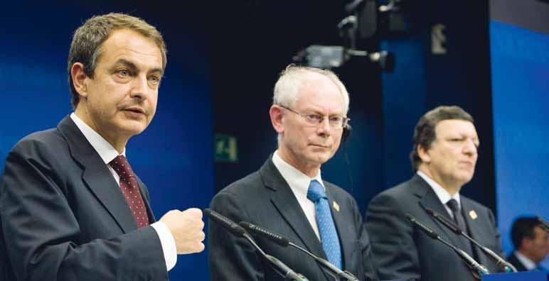 Spoločné úsilie Prvý polrok 2010, Rade ministrov EÚ predsedá Španielsko Lisabonská zmluva dala Európskej únii vynovenú inštitucionálnu štruktúru.