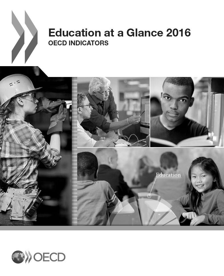 Milan Petráš Knihy do vašej kniţnice Education at a Glance 2016 V polovici septembra zverejnilo OECD nové vydanie štatistickej ročenky Education at a Glance, ktorá sa kaţdoročne zameriava na