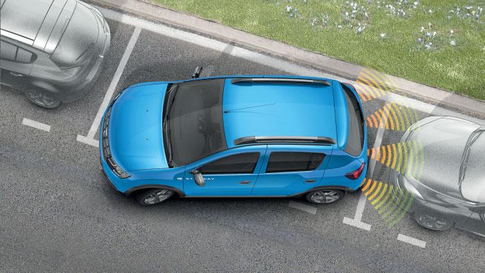 Úplne v bezpečí za každých okolností Zadné parkovacie senzory*: senzory varujú vodiča o prekážkach za vozidlom