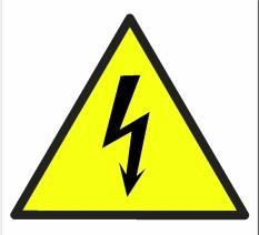 Bezpečnostné opatrenia V blízkosti dobíjateľného zásobníka energie (batérie s vysokým napätím) musí byť značenie v tvare žltého trojuholníka ohraničeného čiernou farbou a so symbolom blesku čiernej
