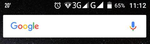 Tu nájdete najbežnejšie notifikačné ikony: Sila mobilného signálu (sila signálu z pozemného vysielača BTS) 3G