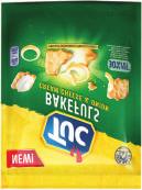 TUC 100 g slanina, original TUC Bakefuls 80 g Slovakia Chips 70 g