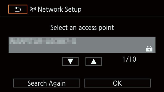 Bezdrôtové pripojenia pomocou technológie Wi-Fi 4 Vyberte požadovaný prístupový bod.