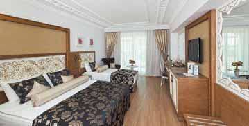Turecko I Side - Manavgat SPA & WELLNESS RODINNÝ Hotel CRYSTAL PALACE LUXURY RESORT & SPA Hotelový komplex sa skladá z hlavnej a 4 vedľajších