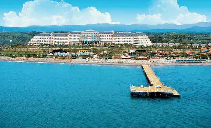 Turecko I Alanya - Avsallar SPA & WELLNESS RODINNÝ Hotel LONG BEACH RESORT&SPA Luxusný hotel sa nachádza v