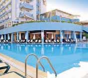 Hotel sa nachádza 120 km od letiska v Antalyi a 2,5 km od letoviska Alanya.