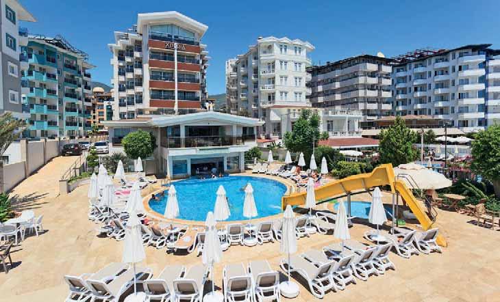 Turecko I Alanya SPA & WELLNESS Hotel XPERIA SARAY BEACH Veľmi pekný hotel zrekonšturovaný v roku