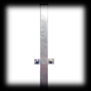 STĹPIKY K PLOTOVÝM PNELOM - obdĺžnikové Rozmer profilu Výška stĺpika Pozinkovaný Zn+Ral 600 60 x 40