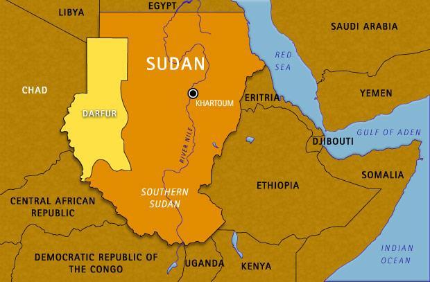 Poloha Susediace štáty: Sudán, Líbya,