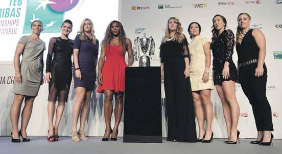 Podujatie pre najlepšie hráčky sezóny s oficiálnym názvom TEB BNP Paribas WTA Championships má jasnú favoritku.