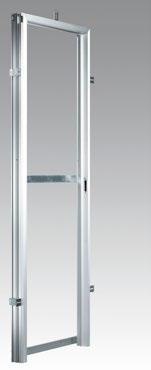 SKRYTÉ ZÁRUBNE Model AKTIVE určený pre dvere šírky 40 mm vyrábame dva typy AKTIVE 25/15 pre otváranie dverí od seba (reverzné) polodrážkové dvere s polodrážkou 15 mm