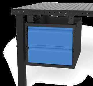Bez ohľadu na veľkosť stola alebo rebrovanie môže byť ST Box pripevnený