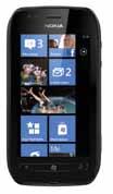 fotoaparát e-mail, Facebook a ďalšie aplikácie z Nokia Obchodu Nokia Lumia 710 operačný systém Windows Phone 7.