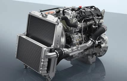 CANTER 18D Motor/pohon/podvozok Motor (Euro VI) Typ Počet valcov vodou chladený štvortaktný dieselový motor s preplňovaním turbodúchadlami a priamym vstrekovaním s chladičom plniaceho vzduchu 4
