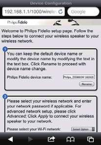Konfigurácia nastavení siete Wi-Fi 1 Kliknite alebo