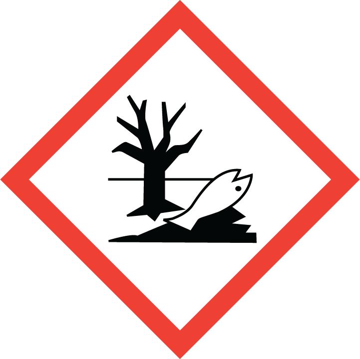 Výstražné slovo: Pozor Výstražné piktogramy: Výstražné upozornenia: H410 Veľmi toxický pre vodné organizmy, s dlhodobými účinkami. EUH208 Obsahuje permetrín. Môže vyvolať alergickú reakciu.