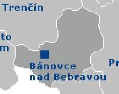 Charakteristika spádového územia: - okres Bánovce nad Bebravou - rozloha 462 km2, 42 obcí - 40 tis.