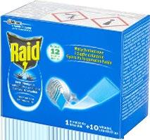 odparovača proti komárom Raid 30 nocí (1ks+21ml) elektrický