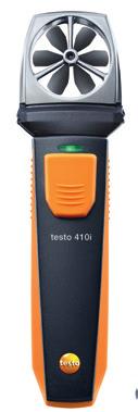 Na inteligentné meranie rýchlosti prúdenia testo 405i: Termický anemometer ovládaný pomocou smartfónu - Meranie