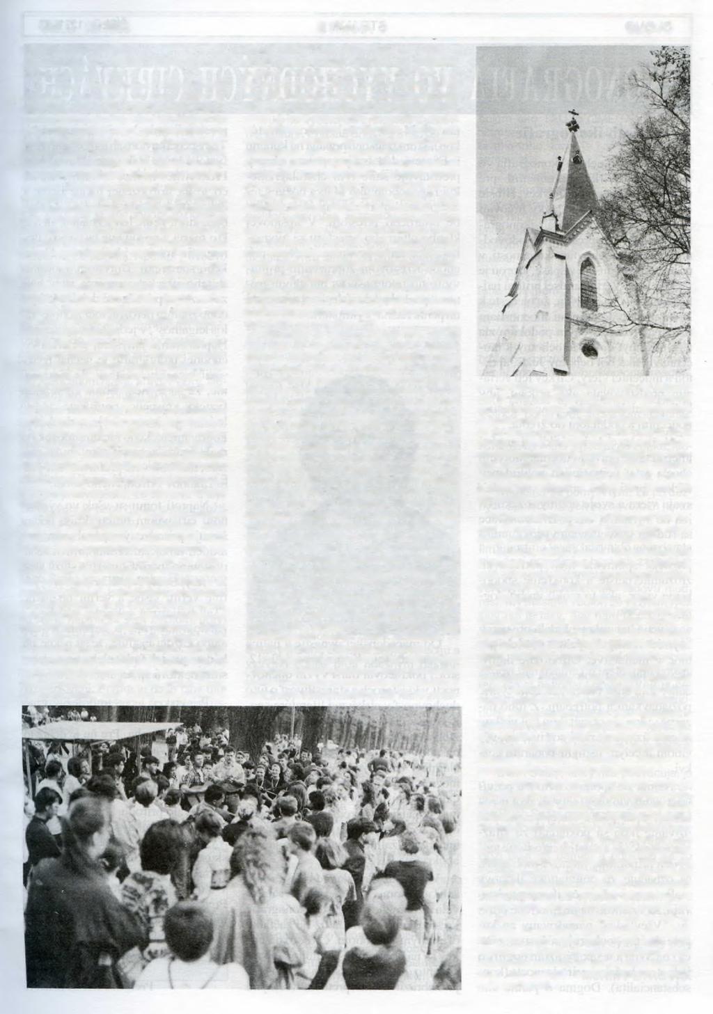 ČÍSLO 12/1993 STRANA 5 SLOVO (Dokončenie zo strany 4.) ateistickej mládeže, najmä v súvislosti s akciou evanjelizácia 2000? O.