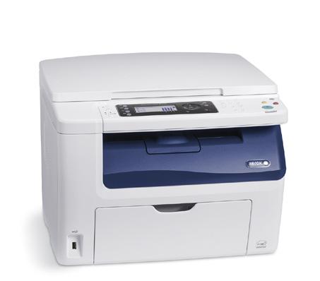 Farebné multifunkcie Tlač, kopírovanie, skenovanie, fax a e-mail v jedinom zariadení WorkCentre 6025 Funkcie: farebná Hi-Q LED MFP tlačiareň, kopírka, farebný skener Obojstranná tlač: manuálne Jazyk