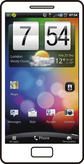 Prevzatie aplikácie Philips AirStudio+ Lite do smartfónu alebo tabletu 1 (Pre používateľov zariadení ipod touch/ iphone/ipad) Nainštalujte aplikáciu Philips
