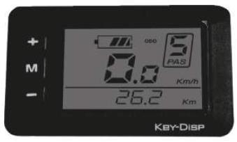 KD21C LCD OVLÁDACÍ PANEL Ovládací panel je integrovaný do displeja a je umiestený na ľavej strane kormidla. 1. Popis funkcií 1.