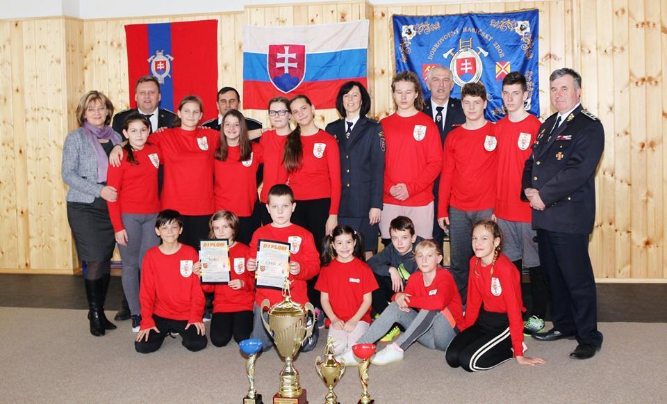 Ďalšie súťaže Mladí hasiči Popročská Chodbovica Družstvo