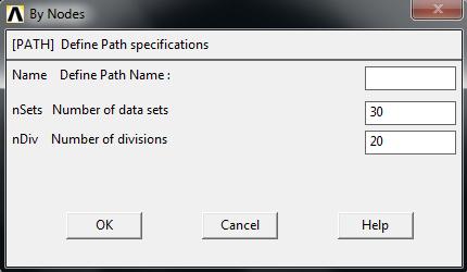 zhodné s opisom týchto položiek pri príkaze definovanom cez GUI, nová položka je npts, ktorá definuje počet bodov, pomocou ktorých je cesta definovaná.