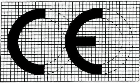 PRÍL.12 OZNAČENIE CE 1. Označenie CE sa skladá z iniciálok CE podľa grafickej úpravy uvedenej v tejto prílohe. 2.