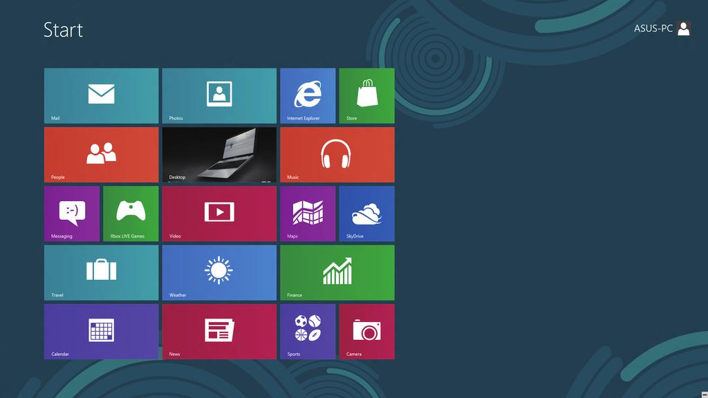 Windows UI Systém Windows 8 využíva dlaždicové používateľské rozhranie (UI), ktoré vám umožňuje organizovať a jednoducho získavať prístup k aplikáciám Windows z úvodnej obrazovky Start.