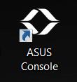 ASUS Console Tento prenosný počítač sa dodáva s nainštalovanou aplikáciou ASUS Console, ktorá poskytuje jedným poklepaním prístup k rôznym