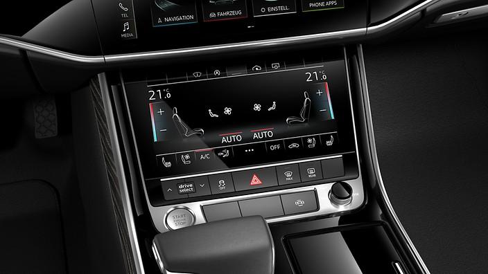 N7K Audi connect zariadenie umožňujúce komfortné pripojenie vozidla k internetu Poťahy - Alcantara Frequenz/koža s vylisovaným S-emblémom 0,- * 0,- *