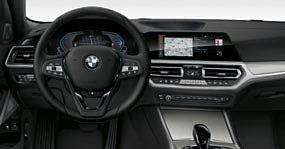 ovládania displejov v novom BMW 0e Sedan vyžaruje dynamickú eleganciu, prispôsobenú inovatívnej pohonnej