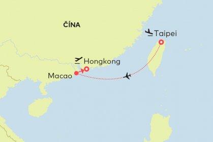 Cestou z letiska do hotela sa dozviete, čo (okrem Východočínskeho mora) oddeľuje Taiwan od Pekingu.
