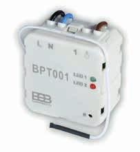 POPIS FUNKCE BPT710 je bezdrôtový termostat (vysielač), ktorý podľa požadovanej teploty v miestnosti ovláda prijímaciu jednotku BPT001, BPT002 alebo BPT003, ktorá spína pripojené vykurovacie