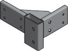 galvanized corner for CS, x 467780 pozink/galvanized