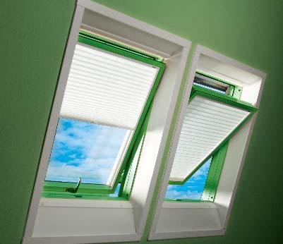 Atypická farba okna Na žiadosť zákazníka môžu byť drevené časti okna farebne upravené lakom v ľubovoľnom odtieni palety farieb RAL.