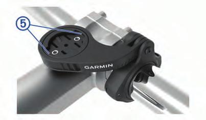 POZNÁMKA: Garmin odporúča skrutku tesne utiahnuť, aby bolo rameno zariadenia dobre pripevnené s maximálnou špecifikáciou točivého momentu 20 lbf-in. (2,26 N-m). Pravidelne kontrolujte tesnosť skrutky.